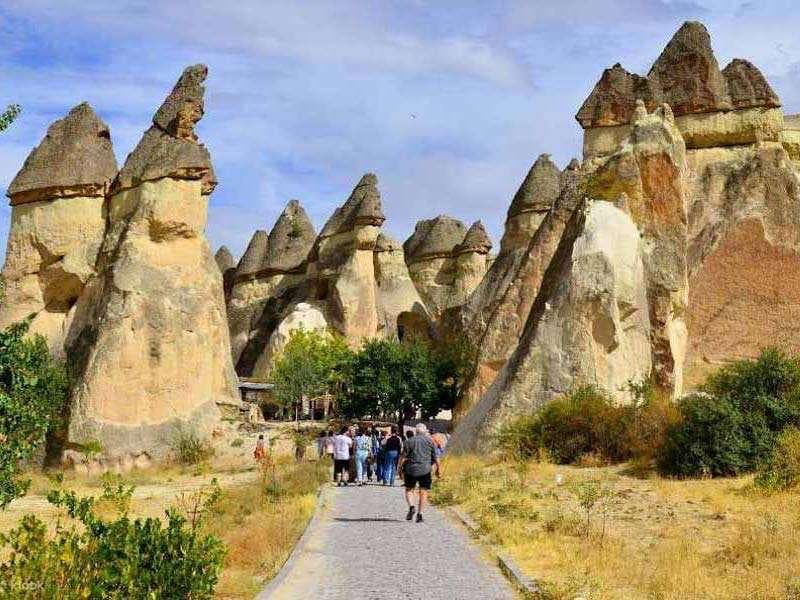 Panoramic view of Uchisar Castle - The highest point in the Cappadocia region